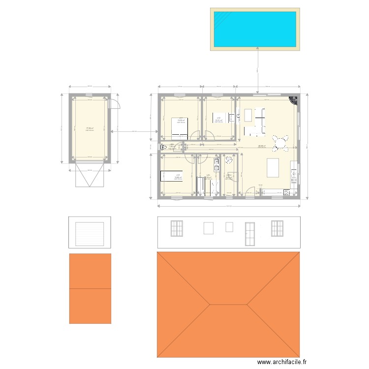 maison gus lorgues. Plan de 0 pièce et 0 m2