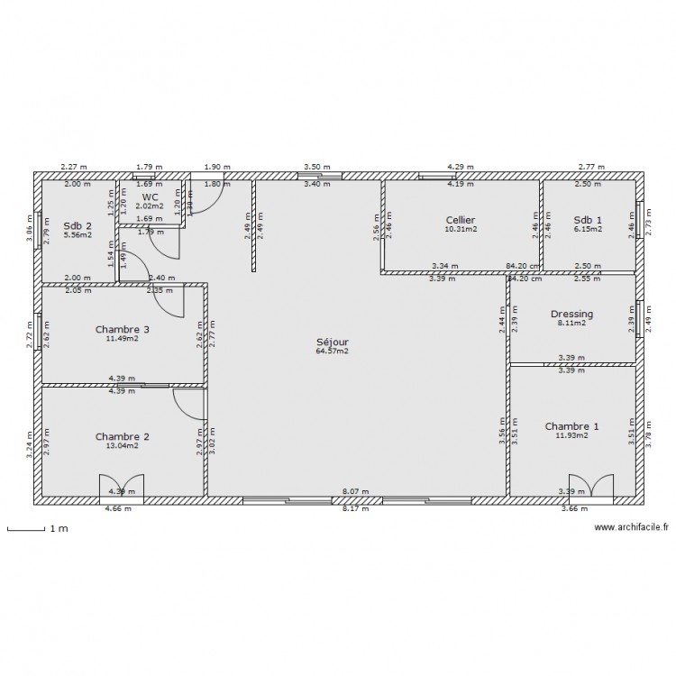 plan 2. Plan de 0 pièce et 0 m2