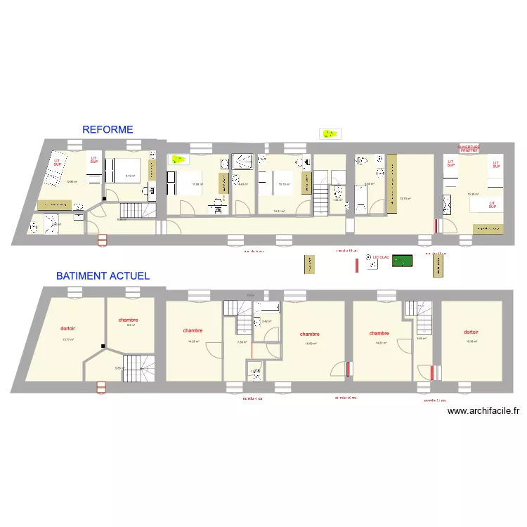 ETAGE IDEES. Plan de 