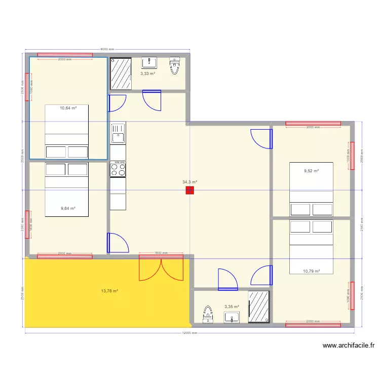 90 1 Старо. Plan de 