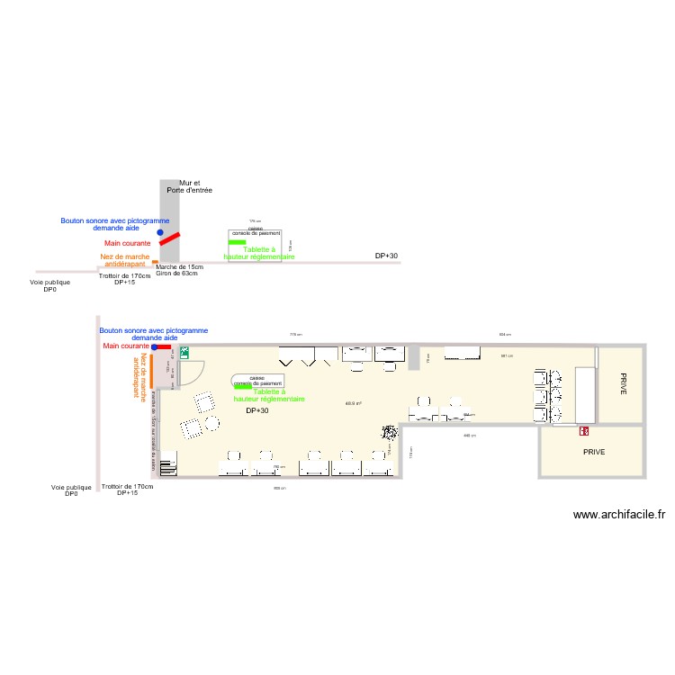 LA PAUSE COIFFURE APRES TRAVAUX. Plan de 0 pièce et 0 m2