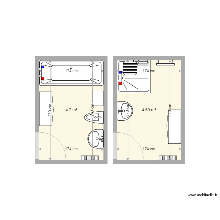 SALVATORE SDB. Plan de 0 pièce et 0 m2