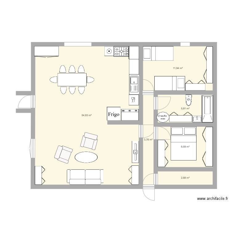 Kaktovik House little. Plan de 0 pièce et 0 m2