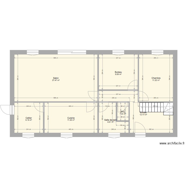 Othal. Plan de 0 pièce et 0 m2