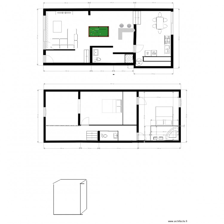 maison chinon 3. Plan de 0 pièce et 0 m2