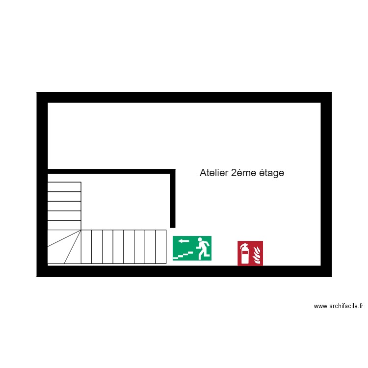 Orage Atelier Etage 2. Plan de 0 pièce et 0 m2