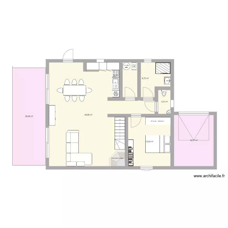 RDC Camprieu. Plan de 