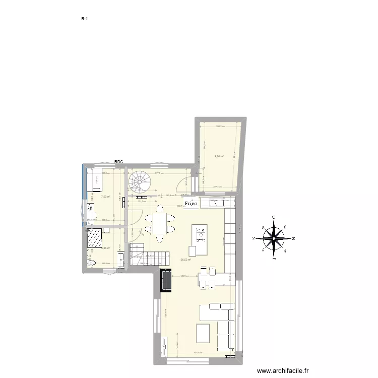 Plan escalier. Plan de Plan escalier. Plan de