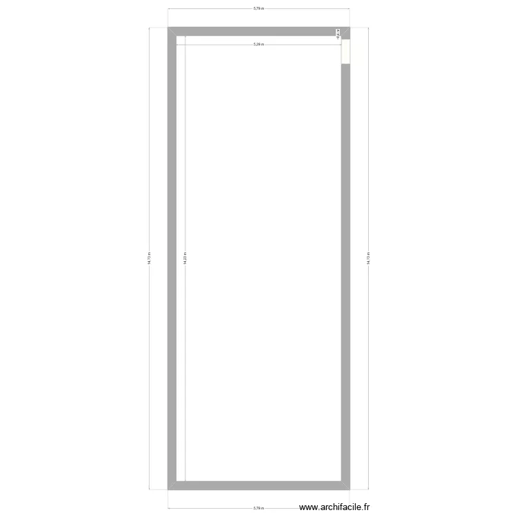 Laiterie 1 Rdc2. Plan de 