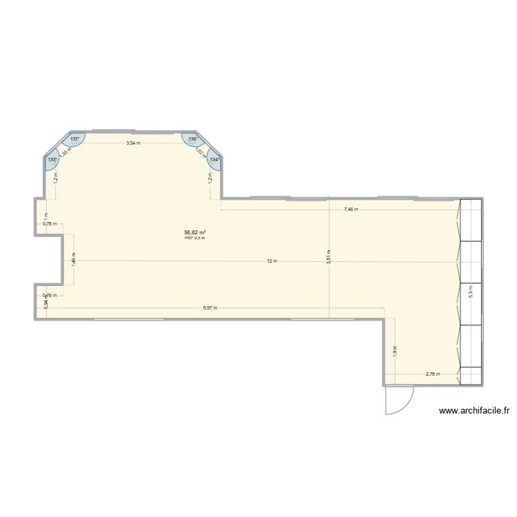 lelievre. Plan de 0 pièce et 0 m2