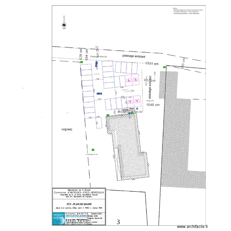 plan circulation exterieurs. Plan de 0 pièce et 0 m2