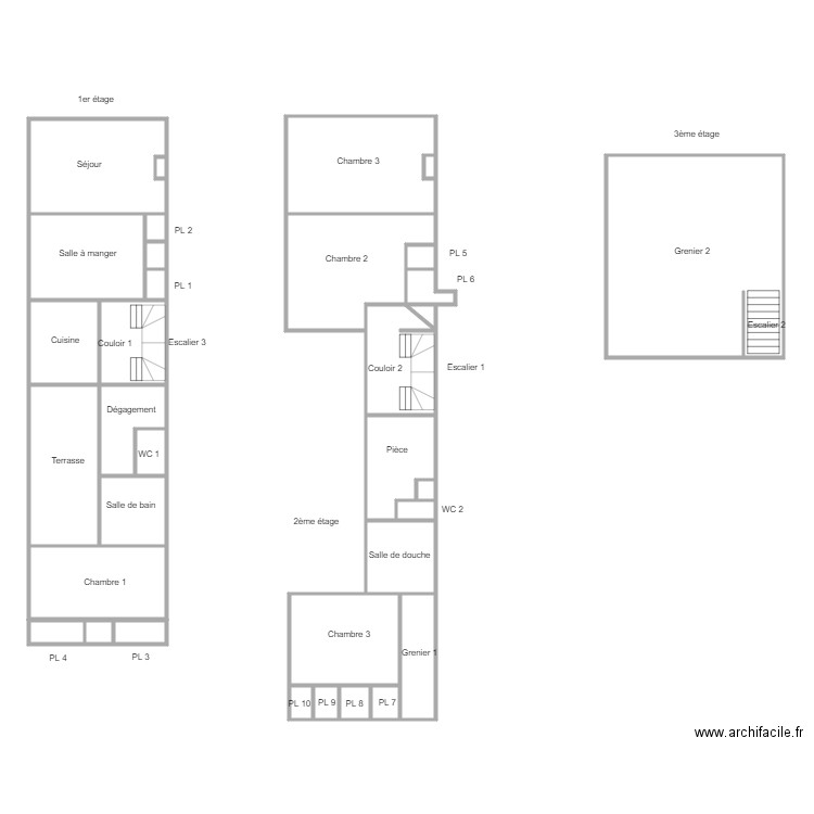 republique charle 32. Plan de 0 pièce et 0 m2