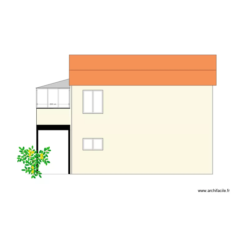 Adey Facade Est 2. Plan de 