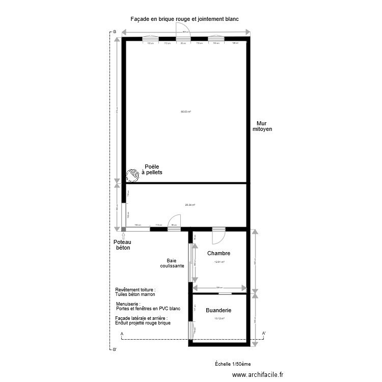 plan Michaël. Plan de 0 pièce et 0 m2