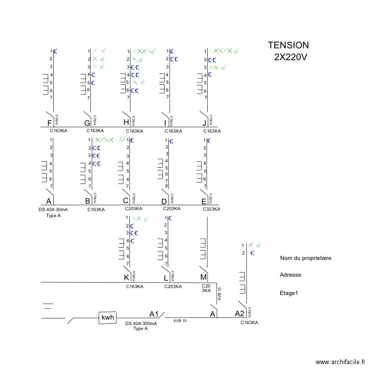 ET1/1. Plan de 0 pièce et 0 m2