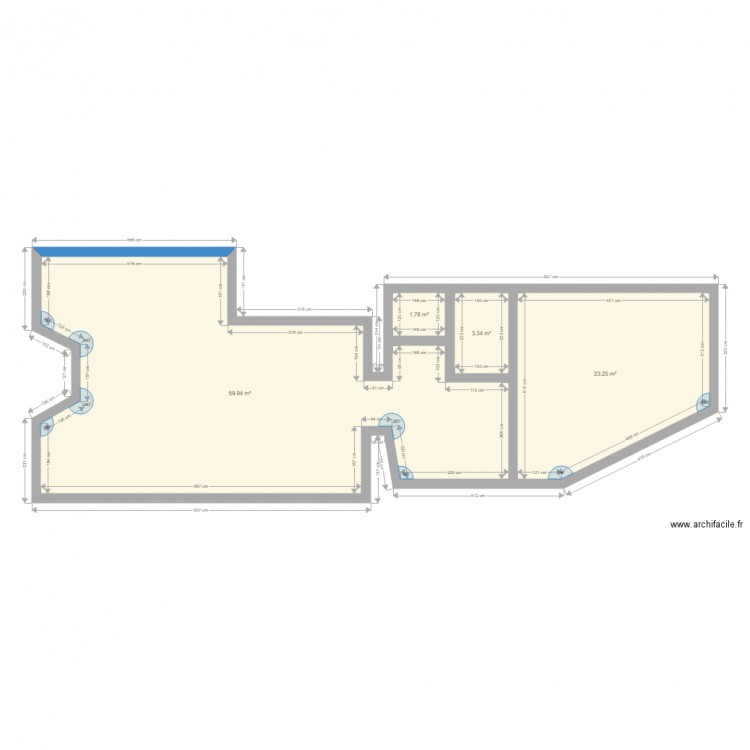 PLAN MAGASIN POTERIE. Plan de 0 pièce et 0 m2