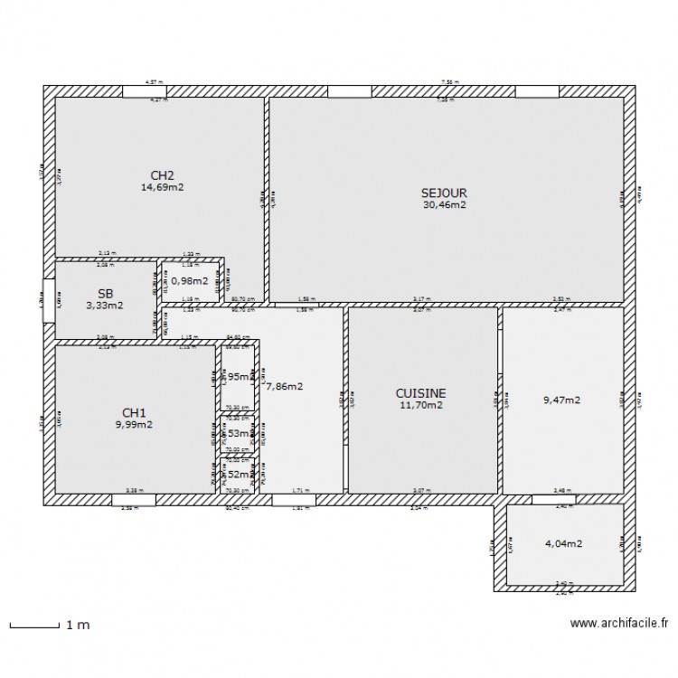 vulaines. Plan de 0 pièce et 0 m2