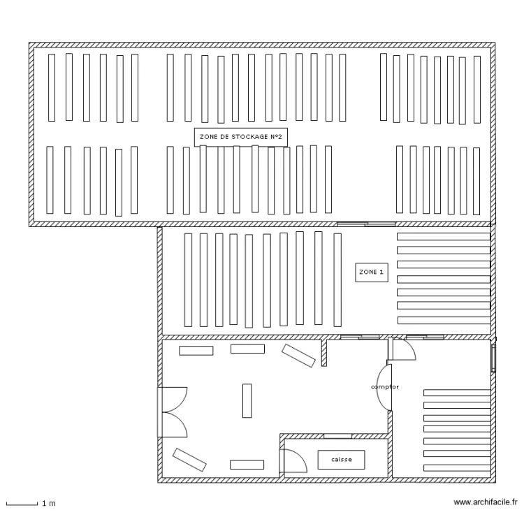 PLAN ET AMENAGEMENT ENTREPOT. Plan de PLAN ET AMENAGEMENT ENTREPOT. Plan de