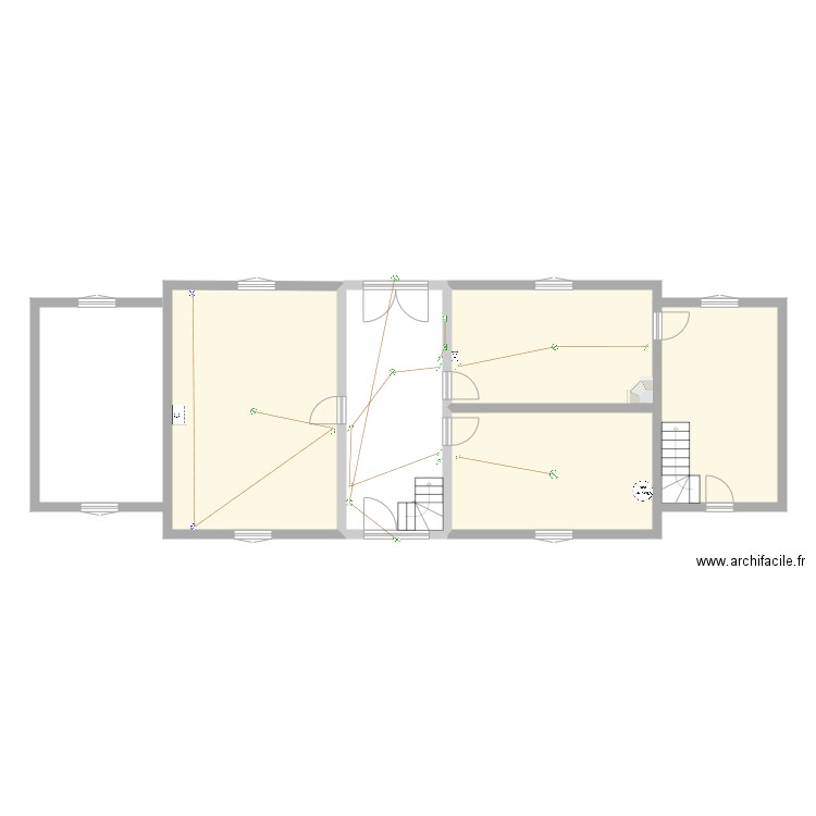 maison elec. Plan de 0 pièce et 0 m2