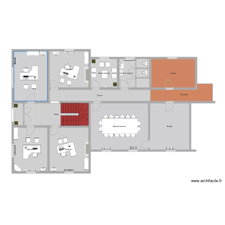 POLICLINIQUE 1ER ETAGE BAT MEDICO SOCIAL PROJET 3. Plan de POLICLINIQUE 1ER ETAGE BAT MEDICO SOCIAL PROJET 3. Plan de