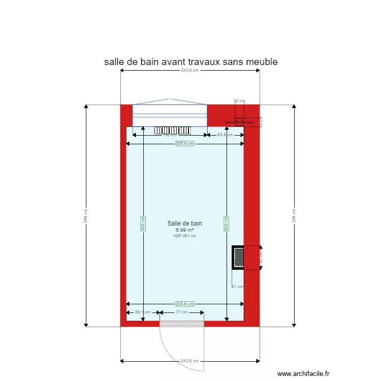 202009230030 salle de bain avant travaux sans meuble. Plan de 