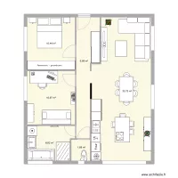Logement 1er &eacute;tage travaux &agrave; finir
