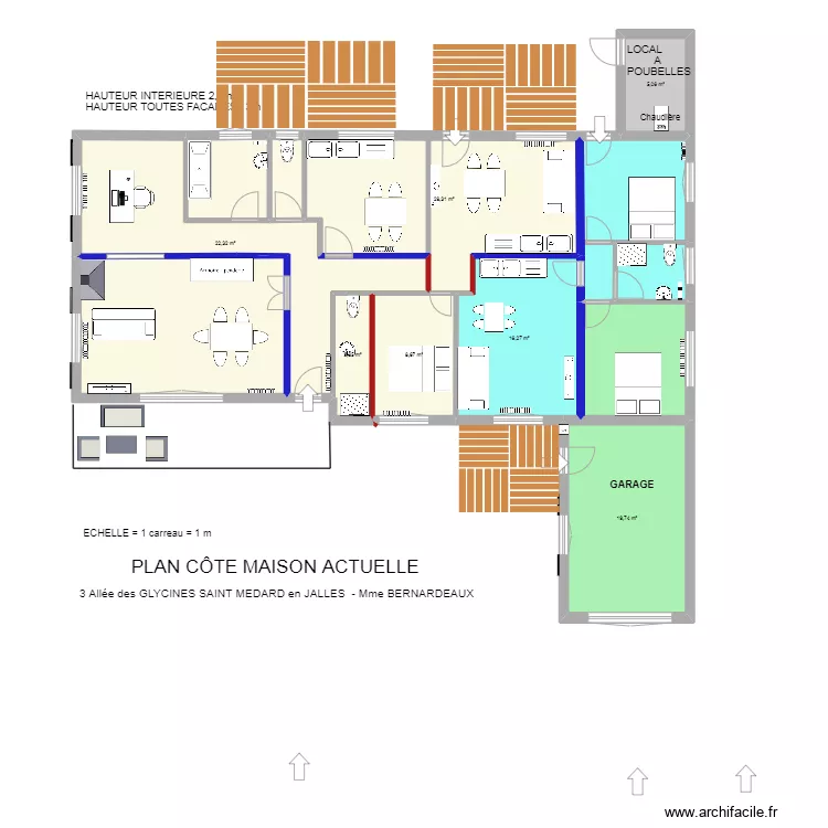 titre. Plan de 