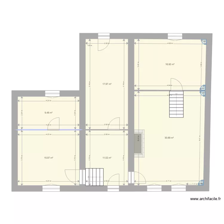 Maison reuillon. Plan de Maison reuillon. Plan de
