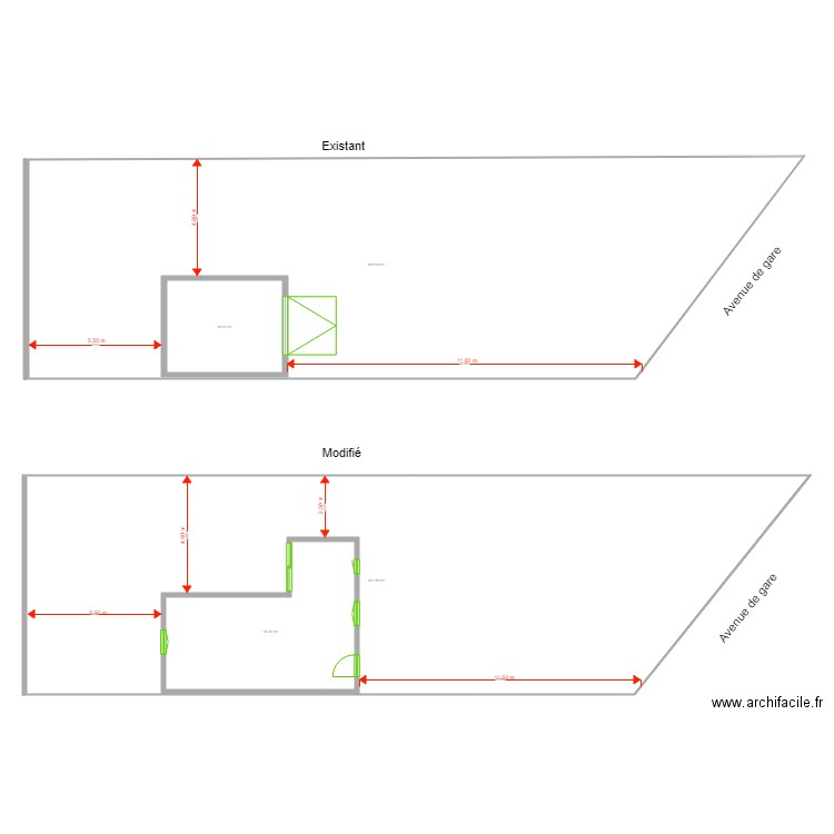 plan masse. Plan de 0 pièce et 0 m2