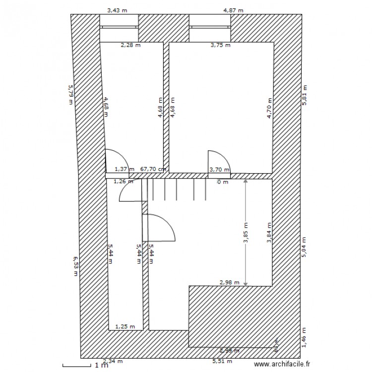 FirstFloor. Plan de 0 pièce et 0 m2