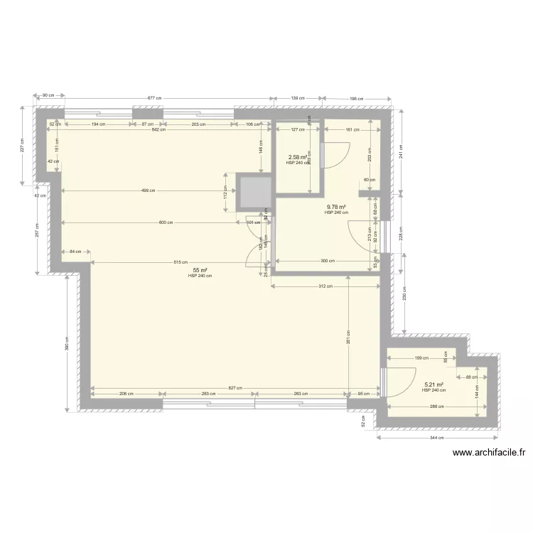 plans cours Jacques avec briques de parement v2. Plan de 