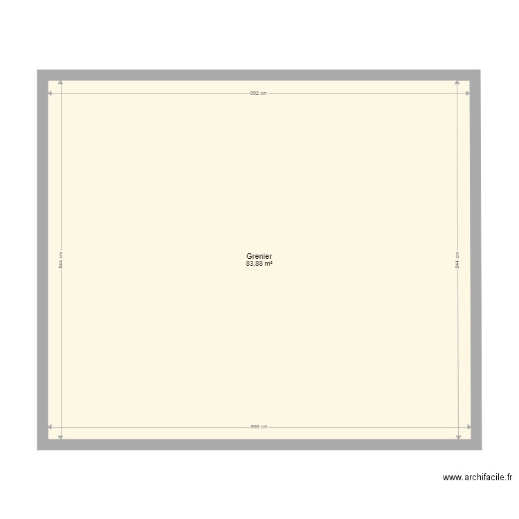 Troisième étage Chaudfontaine. Plan de 0 pièce et 0 m2