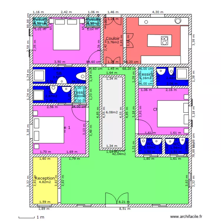 N RC. Plan de N RC. Plan de