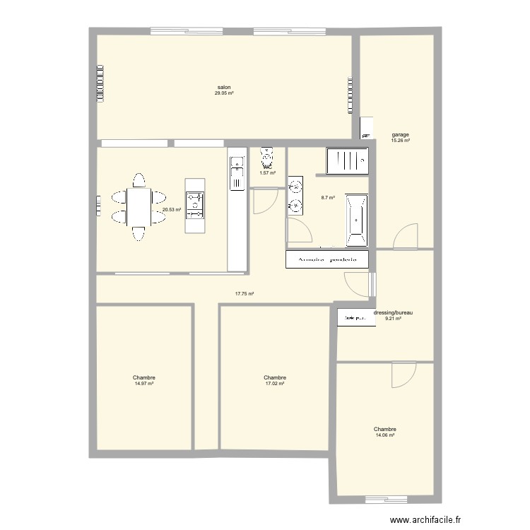 carnot 1. Plan de 0 pièce et 0 m2
