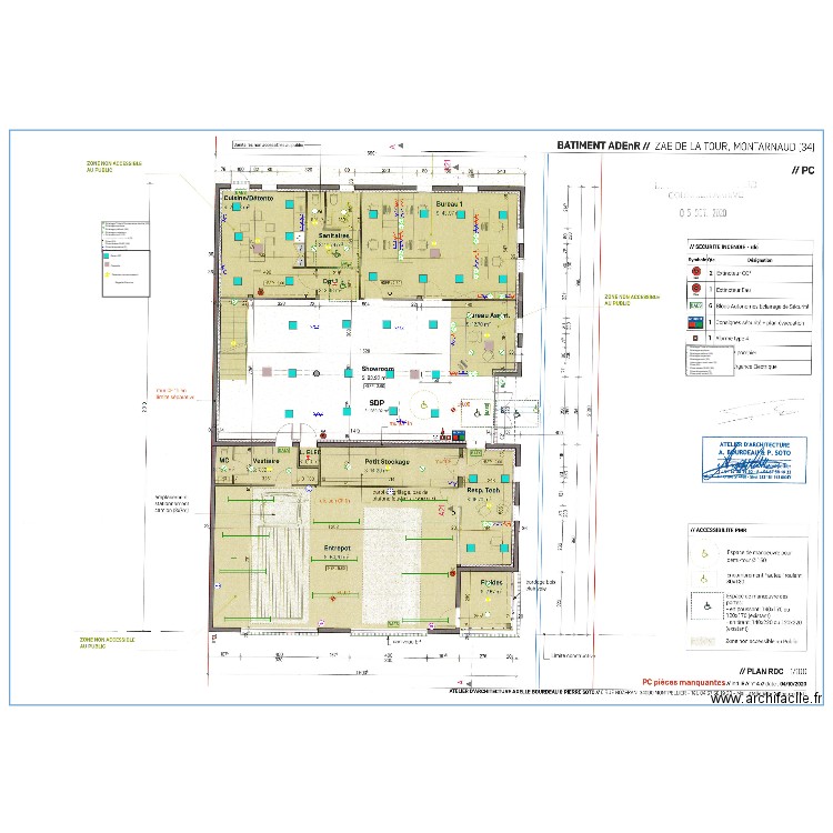 plan entrepot 1. Plan de 0 pièce et 0 m2