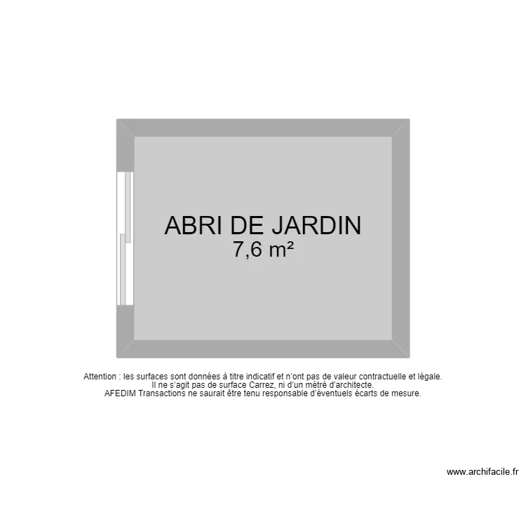 BI 10753 - PISCINE. Plan de 