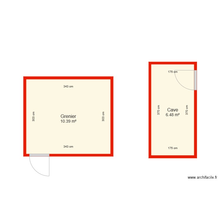 BI 4275 Annexes cotés. Plan de 0 pièce et 0 m2