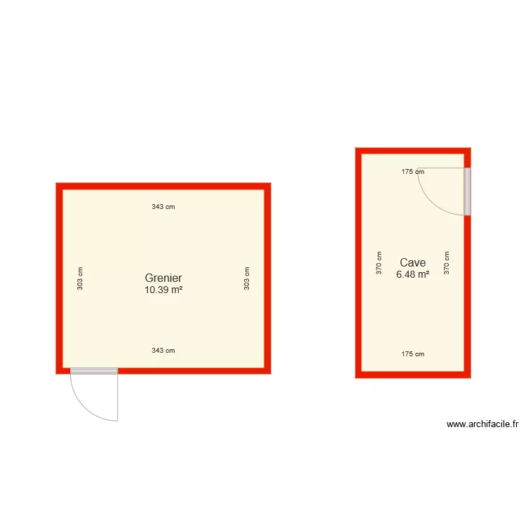 BI 4275 Annexes cot&eacute;s. Plan de 