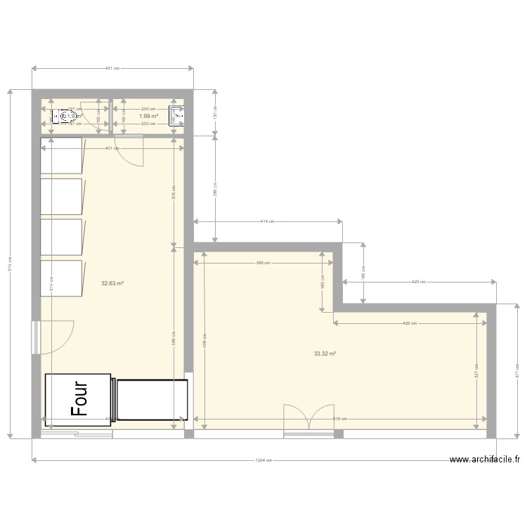 Rashid boulangerie2. Plan de 0 pièce et 0 m2