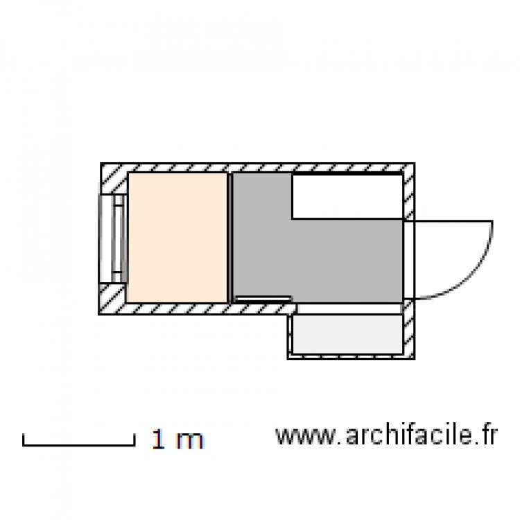 durand salle de bain. Plan de 0 pièce et 0 m2