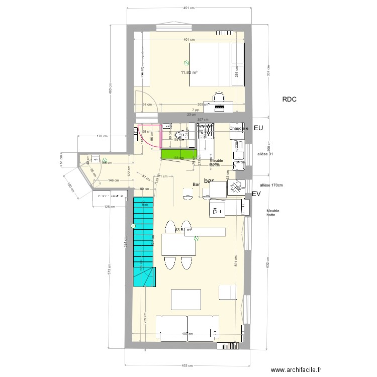 93310 joa. Plan de 0 pièce et 0 m2