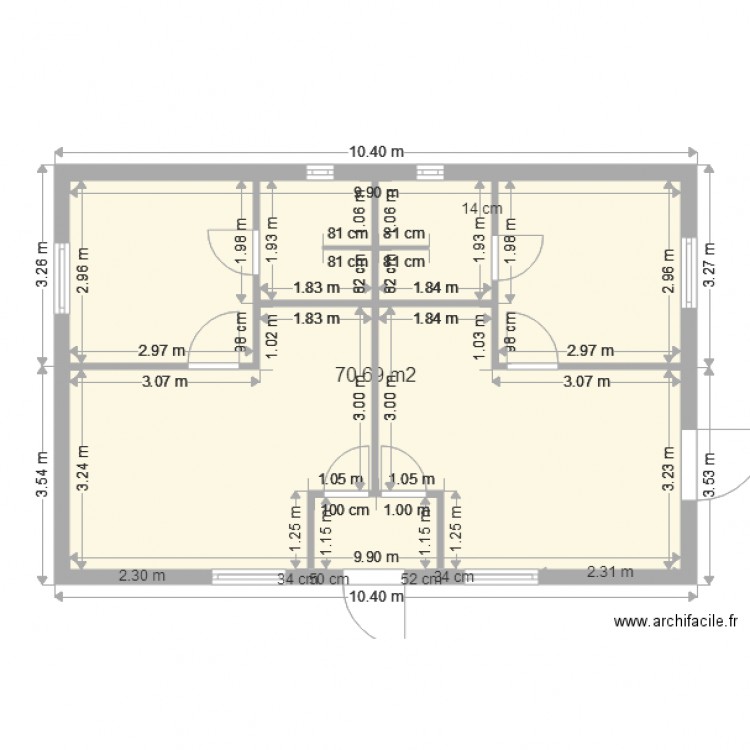 dernier. Plan de 0 pièce et 0 m2