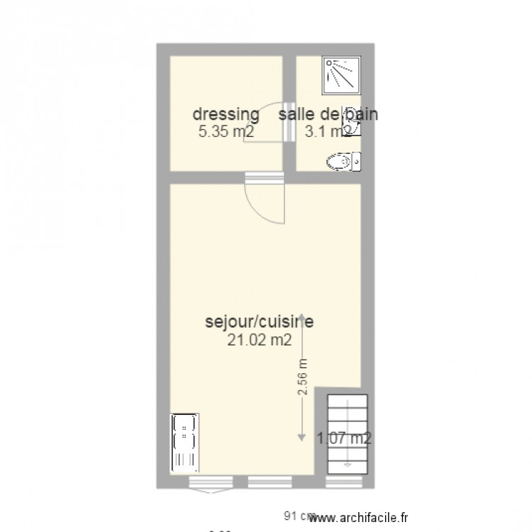 soubiran RDC nouveau rdc final. Plan de 0 pièce et 0 m2