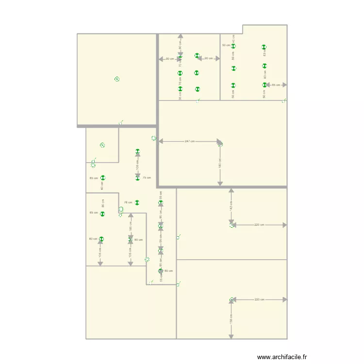 D&eacute;tail Bobillot. Plan de 