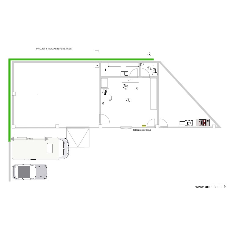 LOCAL LOCATIF 2020 RECTUALISATION. Plan de 0 pièce et 0 m2