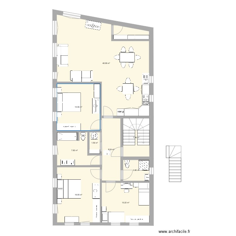 farcenne terrain aaaa. Plan de 0 pièce et 0 m2