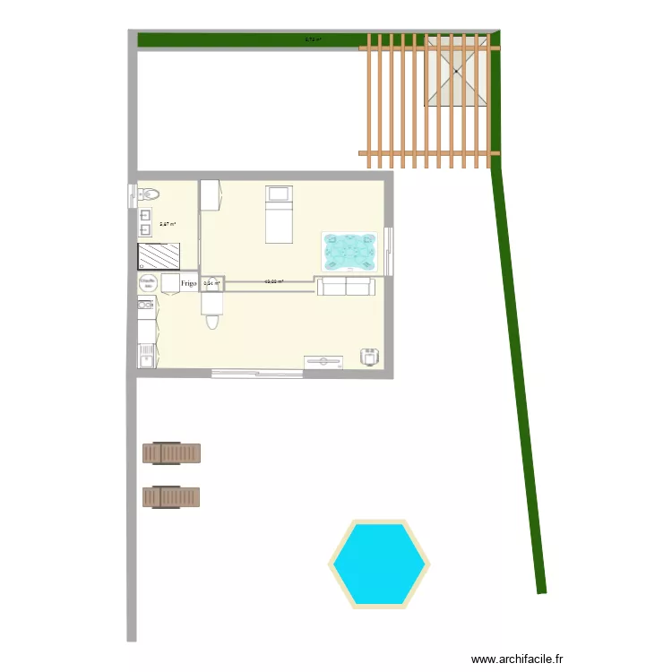 salle de bain malves 1. Plan de 