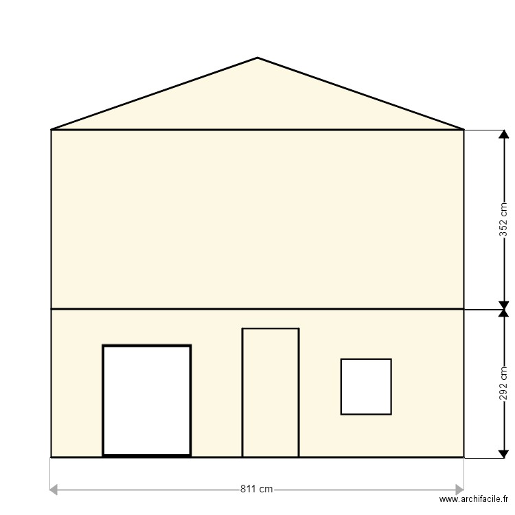FACADE MARSON. Plan de 0 pièce et 0 m2