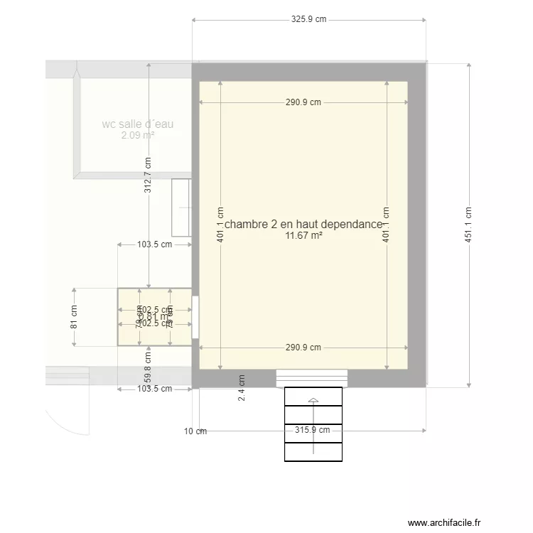 maison dannie. Plan de 