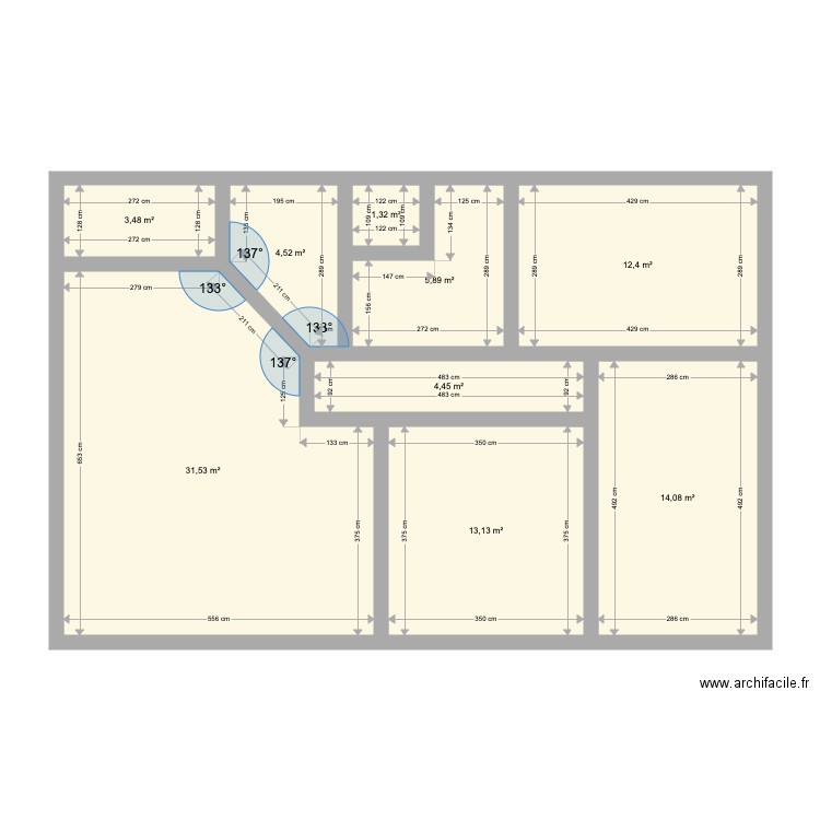 Maison 2. Plan de 0 pièce et 0 m2